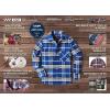 imageCQR Kids Little Boys Girls Baby Plaid Flannel Shirt Long Sleeve AllCotton Soft Brushed Casual Button Down Shirts