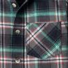 imageCQR Kids Little Boys Girls Baby Plaid Flannel Shirt Long Sleeve AllCotton Soft Brushed Casual Button Down Shirts