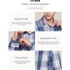 imageCQR Mens Regular Fit Long Sleeve Shirts 100 Cotton ButtonUp Casual Poplin Shirt