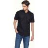 imageCQR Mens Regular Fit Short Sleeve Shirts 100 Cotton ButtonUp Casual Poplin Shirt
