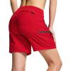 imageCQR Womens Acadia Hiking Cargo Shorts with Zipper Pockets  Lightweight Outdoor Athletic Summer Golf Shorts