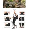 imageCQR Womens Hiking Outdoor Pants Lightweight Stretch Cargo Pants with Zipper Pockets Water Resistant Athletic Pants