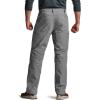 imageCQR Mens Winter Fleece Lined Pants WaterResistant Outdoor Stretch Work Pants Windproof Casual Pants with PocketsNylon Fleece Cargo Charcoal