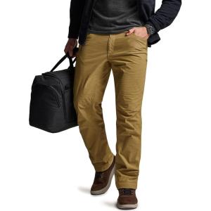 imageCQR Mens Winter Fleece Lined Pants WaterResistant Outdoor Stretch Work Pants Windproof Casual Pants with PocketsNylon Fleece Cargo Muddy