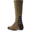 imageCQR 3 Pack Men and Women Wool Hiking Mid Calf Crew Socks Moisture Wicking Breathable Outdoor Tactical Cushion boot SocksRex Boot 10in Coyote Brown