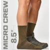 imageCQR 3 Pack Men and Women Wool Hiking Mid Calf Crew Socks Moisture Wicking Breathable Outdoor Tactical Cushion boot SocksRex Lt 85in Coyote Brown