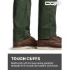 imageCQR Mens Quick Dry Work Pants Water Resistant Outdoor Tactical Pants Lightweight Stretch Cargo Hiking PantsDura Flex Print Olive Green