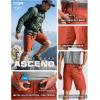 imageCQR Mens Quick Dry Stretch Hiking Cargo Shorts Lightweight Water Resistant Tactical Casual Golf amp Outdoor with PocketsPeak Burnt Orange