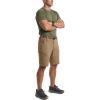 imageCQR Mens Quick Dry Stretch Hiking Cargo Shorts Lightweight Water Resistant Tactical Casual Golf amp Outdoor with PocketsPeak Cougar