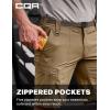 imageCQR Mens Quick Dry Stretch Hiking Cargo Shorts Lightweight Water Resistant Tactical Casual Golf amp Outdoor with PocketsPeak Cougar
