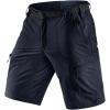imageCQR Mens Quick Dry Stretch Hiking Cargo Shorts Lightweight Water Resistant Tactical Casual Golf amp Outdoor with PocketsPeak Polar Navy