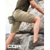 imageCQR Mens Quick Dry Stretch Hiking Cargo Shorts Lightweight Water Resistant Tactical Casual Golf amp Outdoor with PocketsRocky Tan