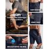 imageCQR Mens Quick Dry Stretch Hiking Cargo Shorts Lightweight Water Resistant Tactical Casual Golf amp Outdoor with PocketsShendo Trail WBelt Navy