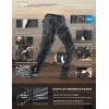 imageCQR Womens Flex Stretch Tactical Pants Water Resistant Ripstop Cargo Work Pants with Pockets for Outdoor amp HikingCaptain Carbon Grey