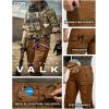 imageCQR Womens Flex Stretch Tactical Pants Water Resistant Ripstop Cargo Work Pants with Pockets for Outdoor amp HikingCaptain Copper Brown
