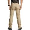imageCQR Womens Flex Stretch Tactical Pants Water Resistant Ripstop Cargo Work Pants with Pockets for Outdoor amp HikingVanguard Alamo Khaki