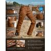 imageCQR Womens Flex Stretch Tactical Pants Water Resistant Ripstop Cargo Work Pants with Pockets for Outdoor amp HikingVanguard Copper Brown