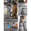 imageCQR Womens Flex Stretch Tactical Pants Water Resistant Ripstop Cargo Work Pants with Pockets for Outdoor amp HikingVanguard Stone