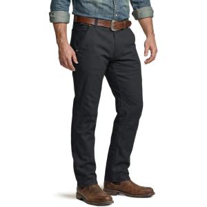 imageCQR Mens Motion Utility Casual Pants Regular Fit Lightweight Work Pants Water Resistant Outdoor Stretch Pants with PocketsVenture Lt Black