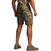 imageCQR Mens Flex Casual Cargo Shorts Lightweight Water Resistant Golf Shorts Stretch Tactical Work Shorts with MultiPocketTac Fractal Camo