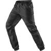 imageCQR Mens Flex Lightweight Joggers Elastic Waist Drawstring Casual Pants Tapered Fit Water Resistant Outdoor Cargo PantsEssential Black