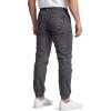 imageCQR Mens Flex Lightweight Joggers Elastic Waist Drawstring Casual Pants Tapered Fit Water Resistant Outdoor Cargo PantsEssential Charcoal