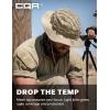 imageCQR Mens Tactical Boonie Hat Breathable Packable Sun Hat for Hunting Hiking Fishing Shooting and Outdoor ActivitiesSentinel Alamo Khaki