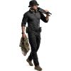 imageCQR Mens Tactical Boonie Hat Breathable Packable Sun Hat for Hunting Hiking Fishing Shooting and Outdoor ActivitiesSentinel Black