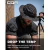 imageCQR Mens Tactical Boonie Hat Breathable Packable Sun Hat for Hunting Hiking Fishing Shooting and Outdoor ActivitiesSentinel Black