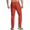 imageCQR Mens Lightweight Vent Hiking Pants WaterResistant amp Breathable Sports Outdoor Athletic Pants with Elastic WaistAscend Bolt Burnt Orange