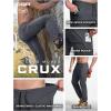 imageCQR Mens Lightweight Vent Hiking Pants WaterResistant amp Breathable Sports Outdoor Athletic Pants with Elastic WaistAscend Crux Carbon Grey