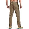 imageCQR Mens Lightweight Vent Hiking Pants WaterResistant amp Breathable Sports Outdoor Athletic Pants with Elastic WaistAscend Crux Cougar