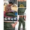 imageCQR Mens Lightweight Vent Hiking Pants WaterResistant amp Breathable Sports Outdoor Athletic Pants with Elastic WaistAscend Crux Lichen