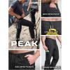 imageCQR Mens Lightweight Vent Hiking Pants WaterResistant amp Breathable Sports Outdoor Athletic Pants with Elastic WaistAscend Peak Black