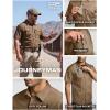 imageCQR Mens Short Sleeve Tactical Shirts UPF 50 Ripstop Military Work Shirts Breathable Button Down Outdoor Hiking ShirtJourneyman Cougar