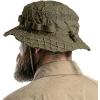 imageCQR Mens Tactical Boonie Hat Breathable Packable Sun Hat for Hunting Hiking Fishing Shooting and Outdoor ActivitiesRecon Soil Green