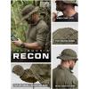 imageCQR Mens Tactical Boonie Hat Breathable Packable Sun Hat for Hunting Hiking Fishing Shooting and Outdoor ActivitiesRecon Soil Green