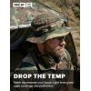imageCQR Mens Tactical Boonie Hat Breathable Packable Sun Hat for Hunting Hiking Fishing Shooting and Outdoor ActivitiesSentinel Woodland Olive