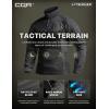 imageCQR Mens Tactical Combat Shirt 14 Zip Long Sleeve Breathable Military BDU Training Top for Shooting Hunting Range UseRaider Pro Charcoal