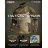 imageCQR Mens Tactical Combat Shirt 14 Zip Long Sleeve Breathable Military BDU Training Top for Shooting Hunting Range UseRaider Pro Fractal Camo