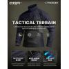 imageCQR Mens Tactical Combat Shirt 14 Zip Long Sleeve Breathable Military BDU Training Top for Shooting Hunting Range UseRaider Pro Operator Navy