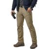 imageCQR Mens Quick Dry Tactical Pants Water Resistant Outdoor Pants Lightweight Stretch Cargo Work Hiking PantsRocky Alpine WBelt Tan