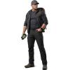 imageCQR Mens Quick Dry Tactical Pants Water Resistant Outdoor Pants Lightweight Stretch Cargo Work Hiking PantsRocky WBelt Black