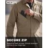 imageCQR Mens Tactical Ripstop ZipFront Coverall Lightweight Durable Utility Work Jumpsuit for Mechanics and TechniciansVortex Alamo Khaki