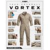 imageCQR Mens Tactical Ripstop ZipFront Coverall Lightweight Durable Utility Work Jumpsuit for Mechanics and TechniciansVortex Alamo Khaki
