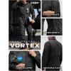 imageCQR Mens Tactical Ripstop ZipFront Coverall Lightweight Durable Utility Work Jumpsuit for Mechanics and TechniciansVortex Black