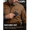 imageCQR Mens Tactical Ripstop ZipFront Coverall Lightweight Durable Utility Work Jumpsuit for Mechanics and TechniciansVortex Copper Brown