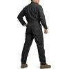 imageCQR Mens Tactical Ripstop ZipFront Coverall Lightweight Durable Utility Work Jumpsuit for Mechanics and TechniciansVortex Lt Black