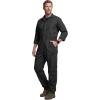 imageCQR Mens Tactical Ripstop ZipFront Coverall Lightweight Durable Utility Work Jumpsuit for Mechanics and TechniciansVortex Black