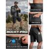 imageCQR Mens Quick Dry Stretch Hiking Cargo Shorts Lightweight Water Resistant Tactical Casual Golf amp Outdoor with PocketsRocky Aero Flex Black